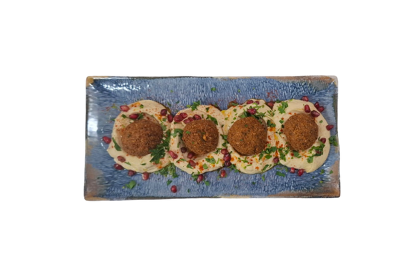 Humus cu falafel 